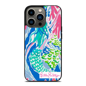 LILLY PULITZER MERMADE CAVE iPhone 13 Pro Case Cover LILLY PULITZER MERMADE CAVE iPhone 13 Pro Case Cover