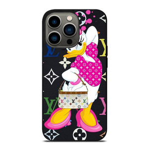 LOUIS VUITTON LOGO DAISY DUCK DISNEY iPhone 13 Pro Case Cover LOUIS VUITTON LOGO DAISY DUCK DISNEY iPhone 13 Pro Case Cover