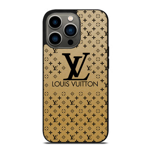 LOUIS VUITTON LV GOLDEN LOGO iPhone 13 Pro Case Cover