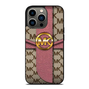 MICHAEL KORS MK LOGO PINK BAG iPhone 13 Pro Case Cover