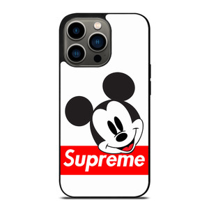 MICKEY MOUSE SUPREME CF iPhone 13 Pro Case Cover MICKEY MOUSE SUPREME CF iPhone 13 Pro Case Cover