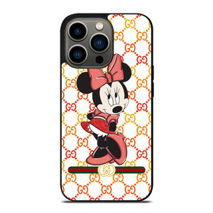MINNIE MOUSE DISNEY CUTE X GUCCI iPhone 13 Pro Case Cover MINNIE MOUSE DISNEY CUTE X GUCCI iPhone 13 Pro Case Cover