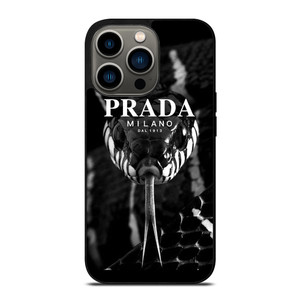 PRADA MILANO DAL 1913 ICON SNAKE iPhone 13 Pro Case Cover PRADA MILANO DAL 1913 ICON SNAKE iPhone 13 Pro Case Cover