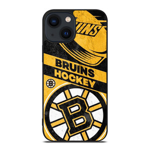 BOSTON BRUINS HOCKEY LOGO  iPhone 14 Plus Case Cover