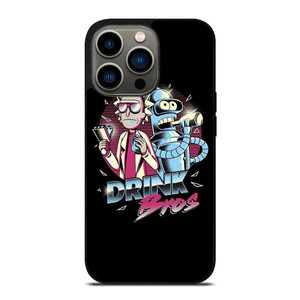 RICK AND MORTY FUTURAMA cartoon iPhone 13 Pro Case Cover