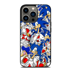 SONIC THE HEDGEHOG COLLAGE iPhone 13 Pro Case Cover SONIC THE HEDGEHOG COLLAGE iPhone 13 Pro Case Cover