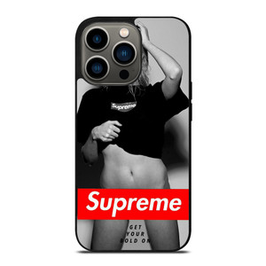 SUPREME GET YOUR BOLD ON iPhone 13 Pro Case Cover SUPREME GET YOUR BOLD ON iPhone 13 Pro Case Cover