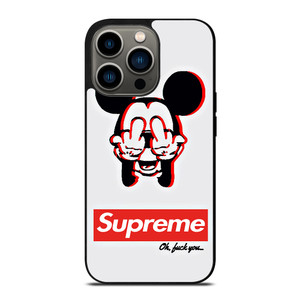 SUPREME MICKEY MOUSE iPhone 13 Pro Case Cover