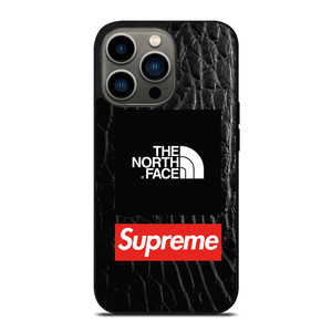 SUPREME X THE NORTH FACE LEATHER iPhone 13 Pro Case Cover SUPREME X THE NORTH FACE LEATHER iPhone 13 Pro Case Cover