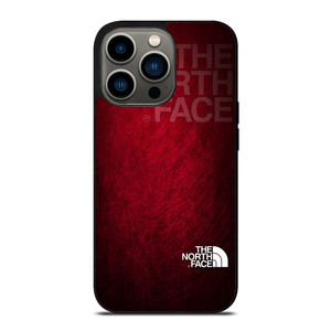 THE NORTH FACE LOGO RED GRUNGE iPhone 13 Pro Case Cover