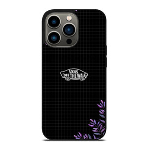 VANS LOGO VIOLET FLORAL iPhone 13 Pro Case Cover VANS LOGO VIOLET FLORAL iPhone 13 Pro Case Cover