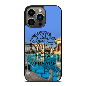 VERSACE LOGO POOL PALACE iPhone 13 Pro Case Cover VERSACE LOGO POOL PALACE iPhone 13 Pro Case Cover