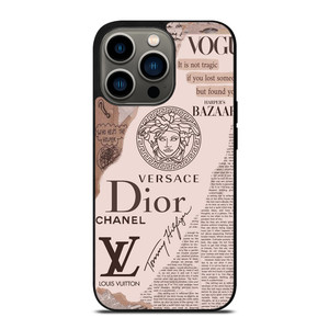 VERSACE LOUIS VUITTON LV DIOR WALLPAPER iPhone 13 Pro Case Cover