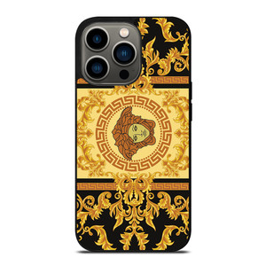 VERSACE ORNAMENT LOGO iPhone 13 Pro Case Cover VERSACE ORNAMENT LOGO iPhone 13 Pro Case Cover