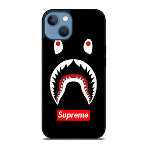 BAPE CAMO SHARK SUPREME BLACK iPhone 13 Case Cover