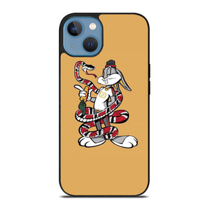 BUGS BUNNY CARTOON GUCCI SNAKE ICON iPhone 13 Case Cover