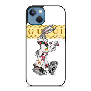 BUGS BUNNY GUCCI FENDI ROMA LOGO iPhone 13 Case Cover BUGS BUNNY GUCCI FENDI ROMA LOGO iPhone 13 Case Cover