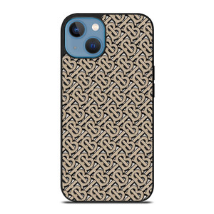 BURBERRY EMBLEM PATTERN LOGO iPhone 13 Case Cover BURBERRY EMBLEM PATTERN LOGO iPhone 13 Case Cover