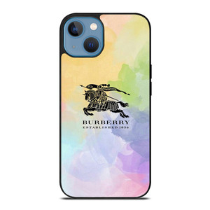 BURBERRY LONDON LOGO COLORFUL iPhone 13 Case Cover BURBERRY LONDON LOGO COLORFUL iPhone 13 Case Cover