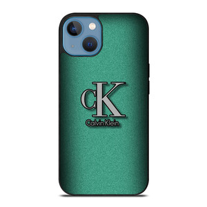 CALVIN CLEIN CK LOGO GREEN iPhone 13 Case Cover