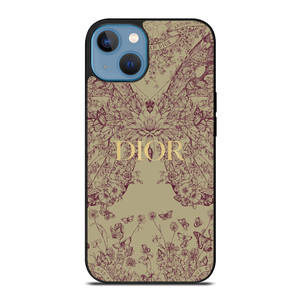 CHRISTIAN DIOR BUTTERFLY iPhone 13 Case Cover CHRISTIAN DIOR BUTTERFLY iPhone 13 Case Cover