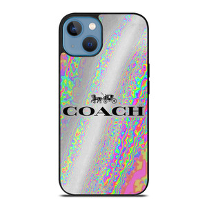 COACH NEW YORK COLORFUL LIQUID iPhone 13 Case Cover COACH NEW YORK COLORFUL LIQUID iPhone 13 Case Cover