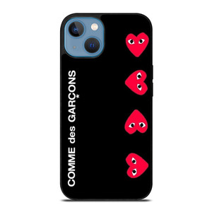 COMME DES GARCONS VERTICAL LOGO iPhone 13 Case Cover COMME DES GARCONS VERTICAL LOGO iPhone 13 Case Cover