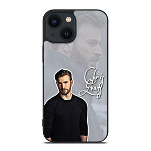 CHRIS EVANS ACTOR HANDSOME  iPhone 14 Plus Case Cover