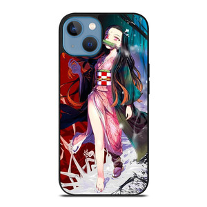 DEMON SLAYER NEZUKO KAMADO ANIME iPhone 13 Case Cover DEMON SLAYER NEZUKO KAMADO ANIME iPhone 13 Case Cover