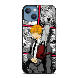 DENJI CHAINSAW MAN ANIME COLLAGE iPhone 13 Case Cover