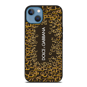 DOLCE AND GABBANA D&G LOGO MONOGRAM iPhone 13 Case Cover