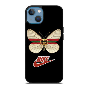 GUCCI BUTTERFLY X NIKE LOGO ICON iPhone 13 Case Cover GUCCI BUTTERFLY X NIKE LOGO ICON iPhone 13 Case Cover