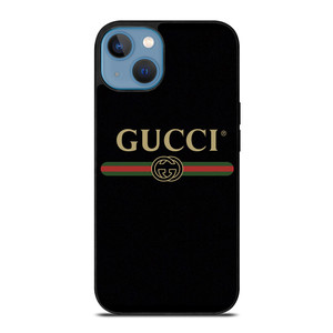GUCCI LOGO BLACK iPhone 13 Case Cover GUCCI LOGO BLACK iPhone 13 Case Cover