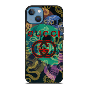 GUCCI LOGO EMBLEM SKULL SNAKE ICON iPhone 13 Case Cover GUCCI LOGO EMBLEM SKULL SNAKE ICON iPhone 13 Case Cover