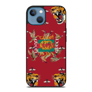 GUCCI LOGO TIGER BEE ICON iPhone 13 Case Cover