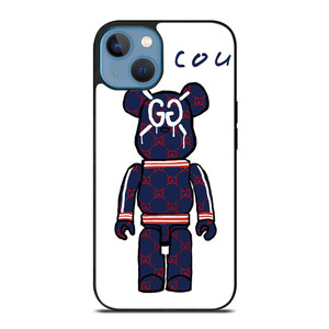 GUCCI LOGO X KAWS BEAR ICON iPhone 13 Case Cover GUCCI LOGO X KAWS BEAR ICON iPhone 13 Case Cover