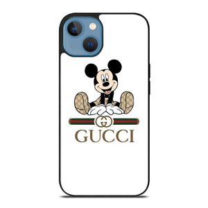 GUCCI LOGO X MICKEY MOUSE DISNEY iPhone 13 Case Cover GUCCI LOGO X MICKEY MOUSE DISNEY iPhone 13 Case Cover