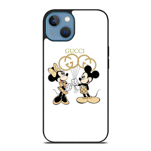 GUCCI MICKEY MINNIE MOUSE BALLOON iPhone 13 Case Cover GUCCI MICKEY MINNIE MOUSE BALLOON iPhone 13 Case Cover