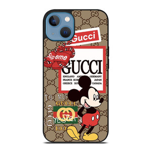 GUCCI X SUPREME X DISNEY MICKEY MOUSE ICON iPhone 13 Case Cover GUCCI X SUPREME X DISNEY MICKEY MOUSE ICON iPhone 13 Case Cover