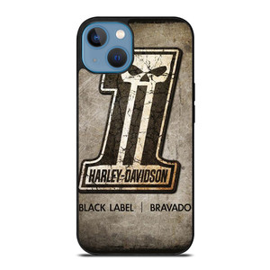 HARLEY DAVIDSON 1 BLACK LABEL iPhone 13 Case Cover HARLEY DAVIDSON 1 BLACK LABEL iPhone 13 Case Cover