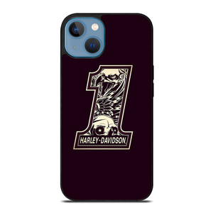 HARLEY DAVIDSON LOGO 1 SKULL LOGO iPhone 13 Case Cover