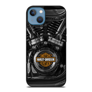 HARLEY DAVIDSON LOGO MOTORCYCLES ENGINE iPhone 13 Case Cover