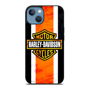 HARLEY DAVIDSON MARBLE LOGO iPhone 13 Case Cover