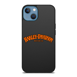 HARLEY DAVIDSON MOTOR CO CARBON iPhone 13 Case Cover