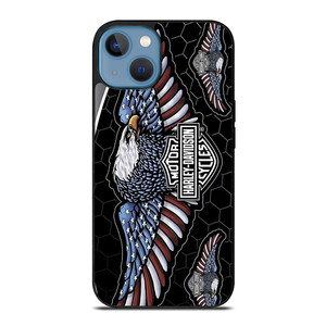 HARLEY DAVIDSON MOTORCYCLE LOGO EAGLE iPhone 13 Case Cover HARLEY DAVIDSON MOTORCYCLE LOGO EAGLE iPhone 13 Case Cover