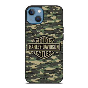 HARLEY DAVIDSON MOTORCYCLES LOGO COMPANY CAMO iPhone 13 Case Cover HARLEY DAVIDSON MOTORCYCLES LOGO COMPANY CAMO iPhone 13 Case Cover
