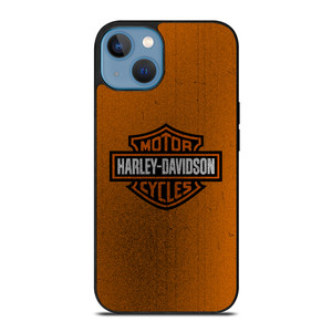 HARLEY DAVIDSON ORANGE NOISED iPhone 13 Case Cover HARLEY DAVIDSON ORANGE NOISED iPhone 13 Case Cover