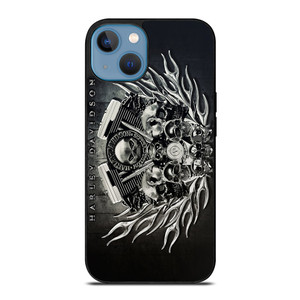 HARLEY DAVIDSON SKULL ENGINE iPhone 13 Case Cover