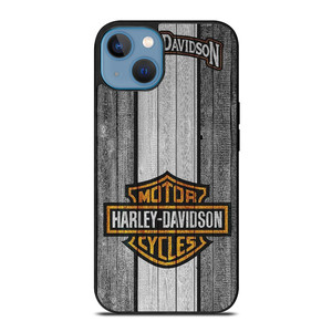 HARLEY DAVIDSON WOODEN LOGO iPhone 13 Case Cover HARLEY DAVIDSON WOODEN LOGO iPhone 13 Case Cover