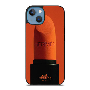 HERMES PARIS ORANGE LIPSTICK iPhone 13 Case Cover